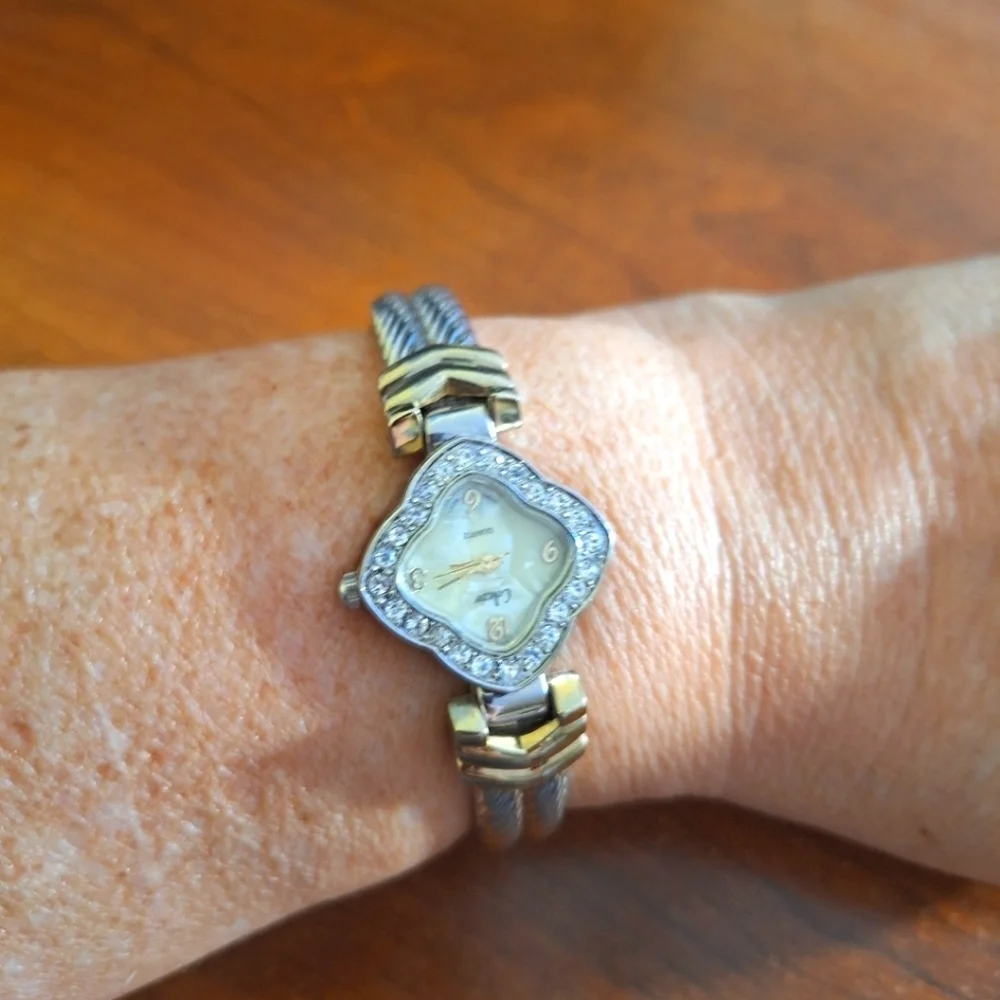Collezio Abalone Cuff Watch